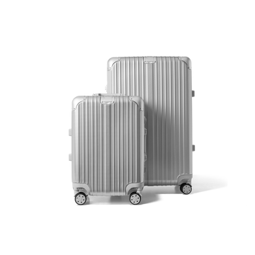 Kofferset 2 delig Zilver S / L AEON | Voyagoux voorkant