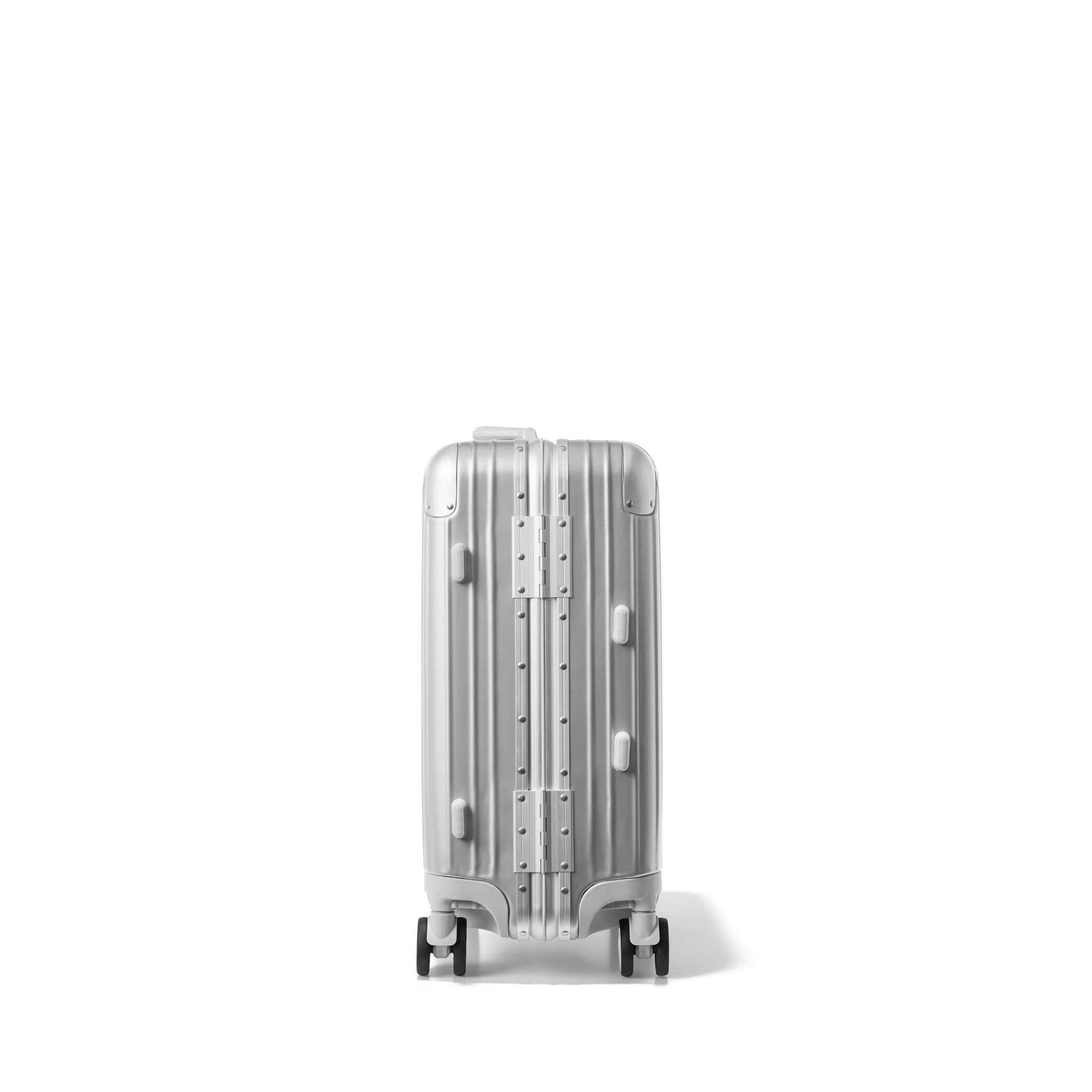 Handbagage koffer Zilver AEON | Voyagoux zijkant