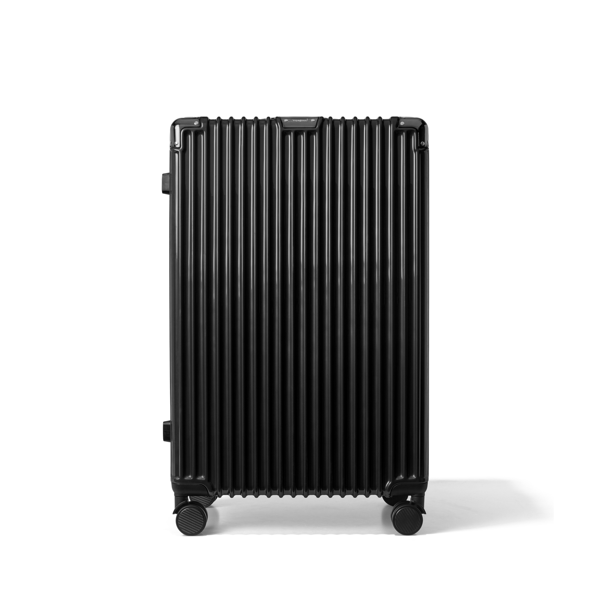 Reiskoffer Zwart Large Classic | Voyagoux voorkant