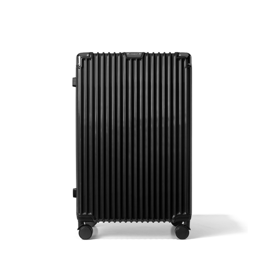 Reiskoffer Zwart Large Classic | Voyagoux voorkant