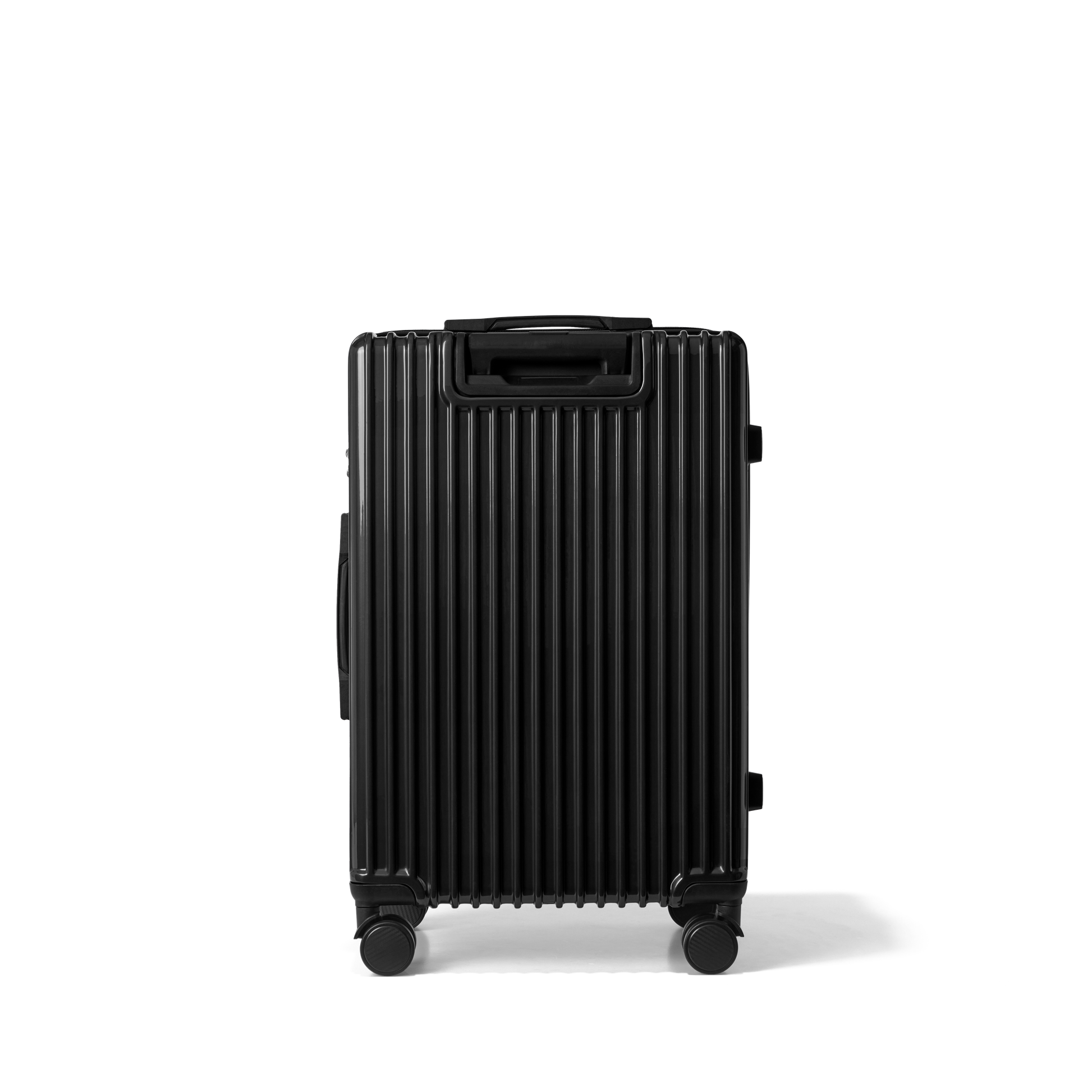 Reiskoffer Zwart Medium Classic | Voyagoux achterkant