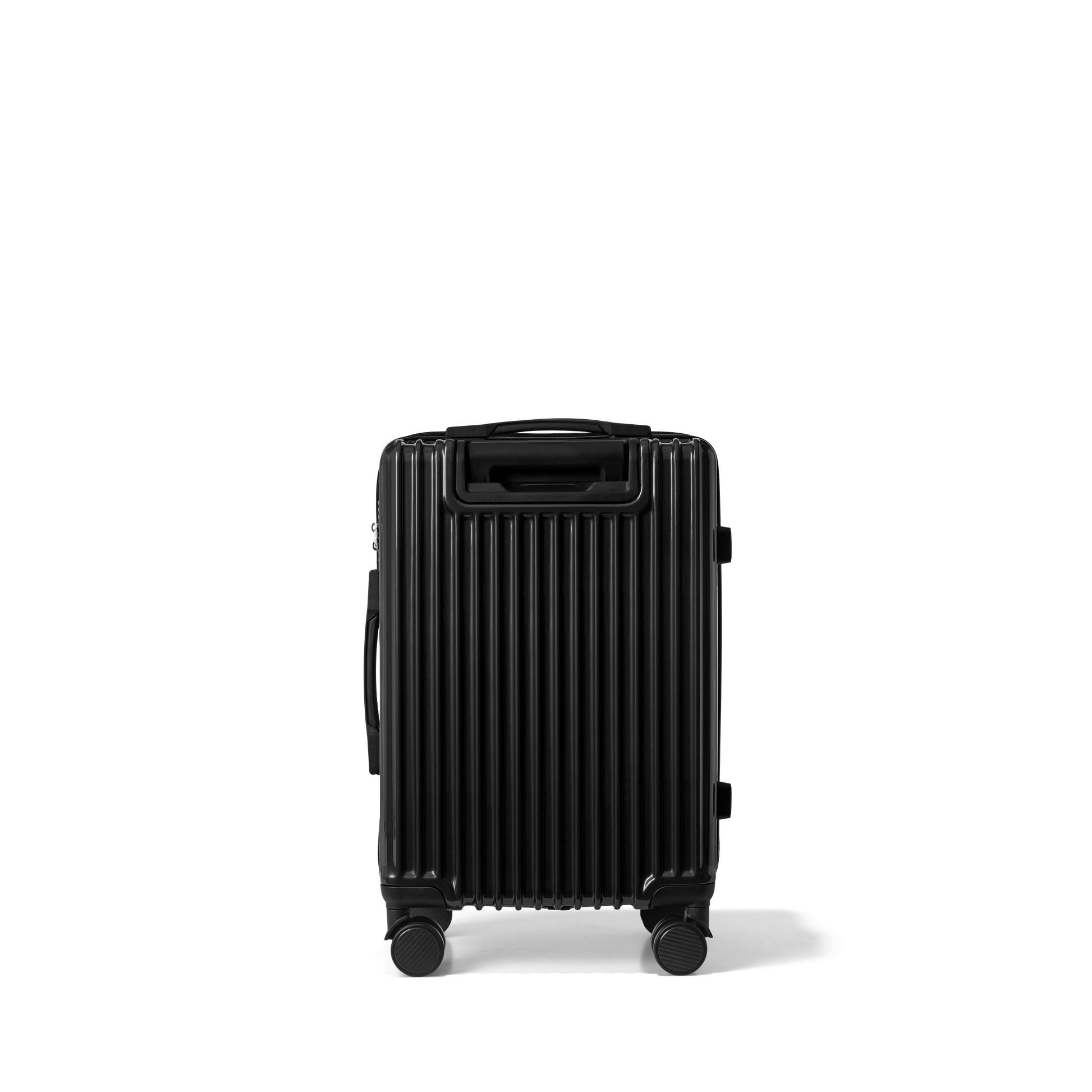 Handbagage koffer Zwart Classic | Voyagoux achterkant