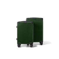 Kofferset 2 delig Olijfgroen | S / M