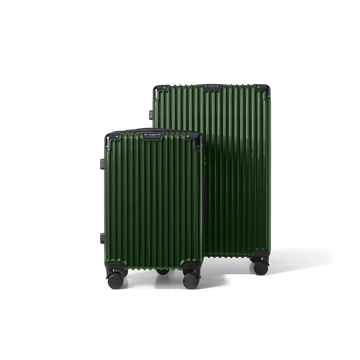 Kofferset 2 delig Olijfgroen | S / L