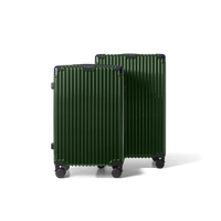 Kofferset 2-teilig Olivgrün | M / L