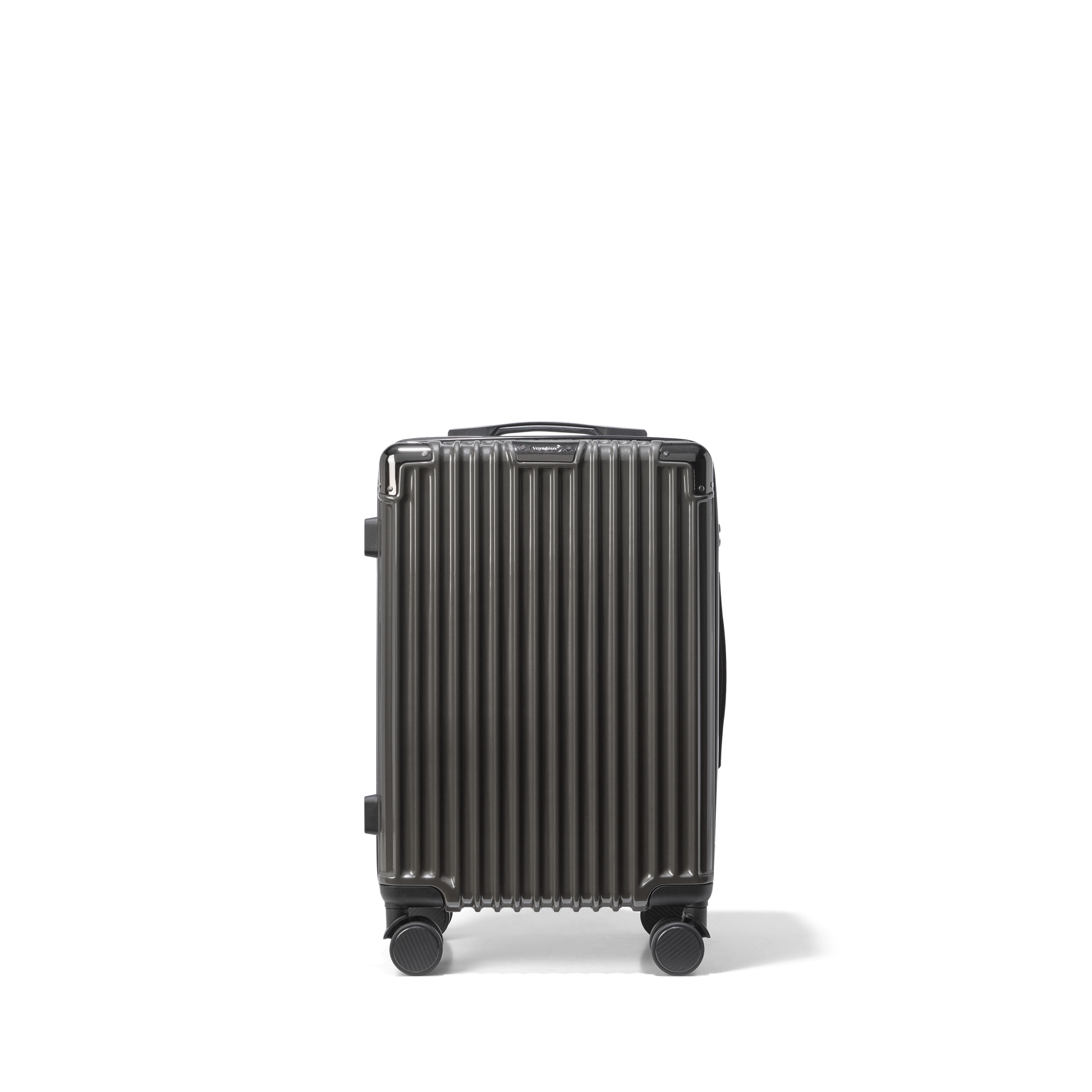 Handbagage koffer Donkergrijs Classic | Voyagoux voorkant