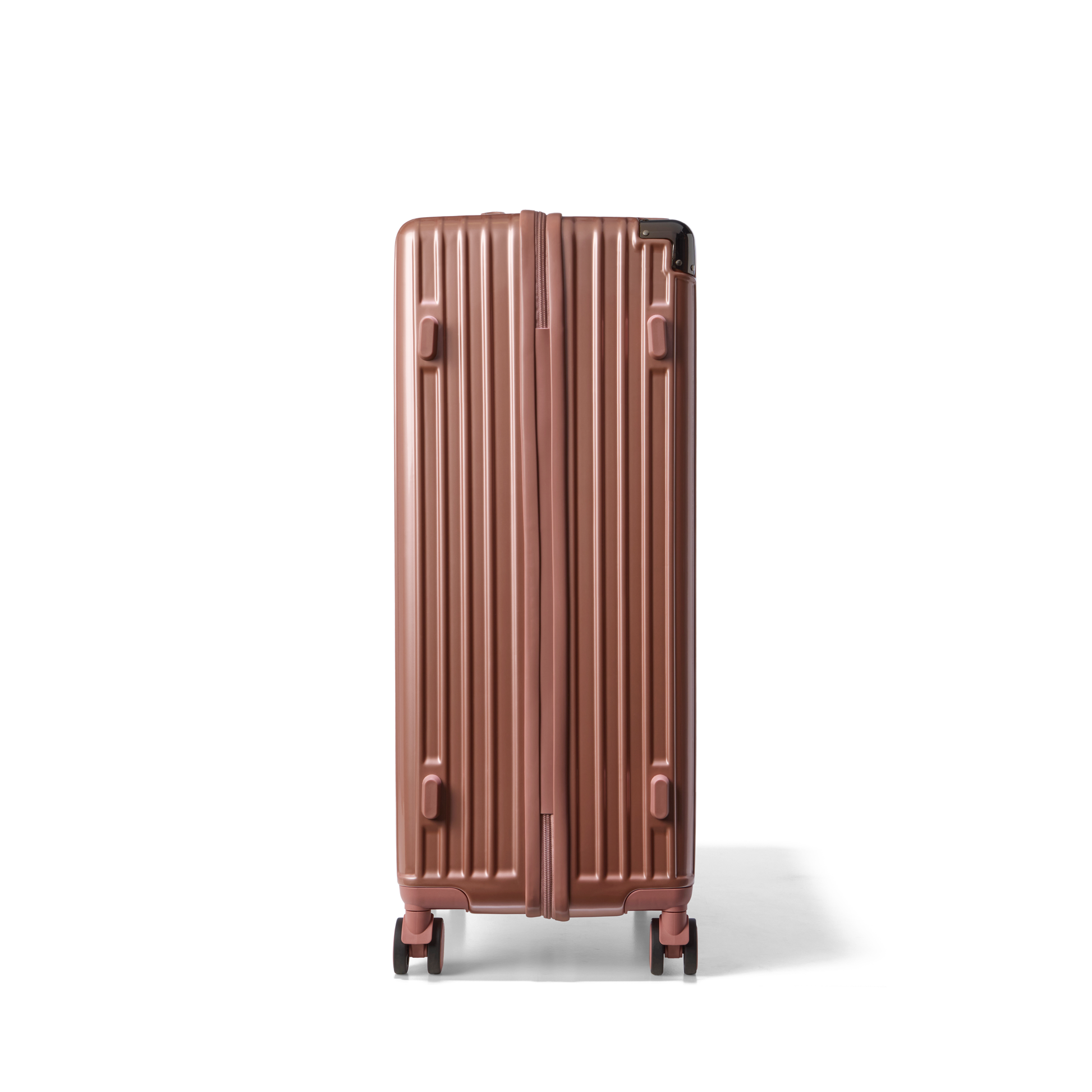 Reiskoffer Rose Gold Large Classic | Voyagoux zijkant