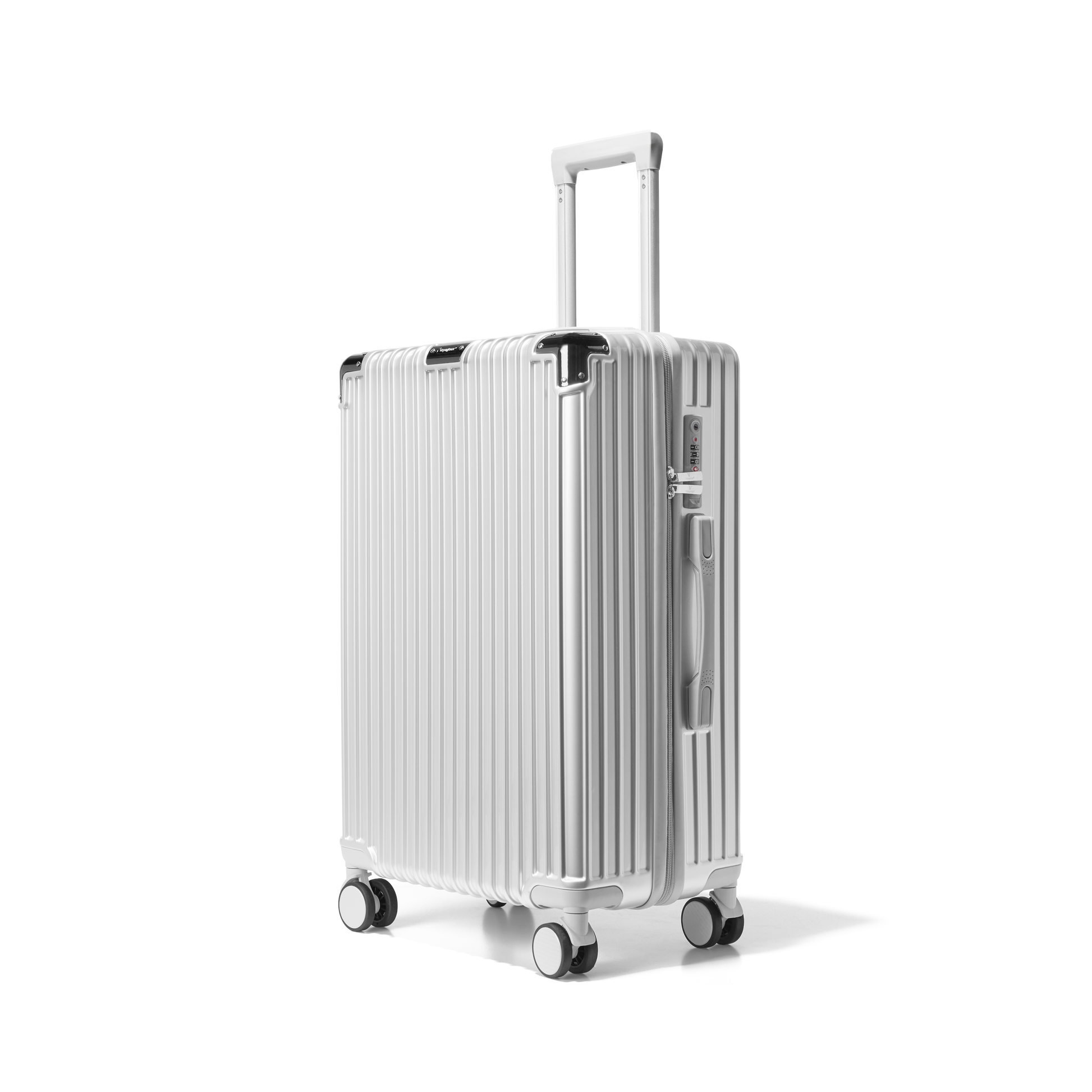 Reiskoffer Zilver Medium Classic | Voyagoux 