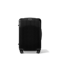 Reiskoffer Zwart Medium Essentials | Voyagoux voorkant