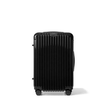 Reiskoffer Zwart Medium Essentials | Voyagoux voorkant