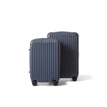 Kofferset 2 delig Nardo Grijs S / M Essentials | Voyagoux voorkant