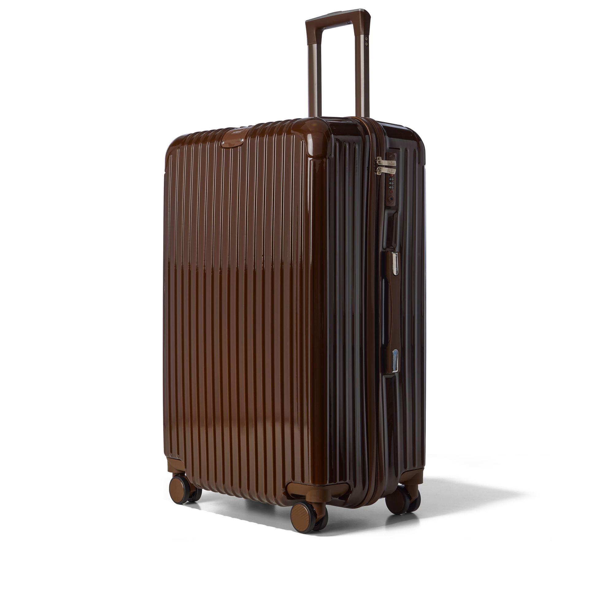 Reiskoffer Donkerbruin Large Essentials | Voyagoux 