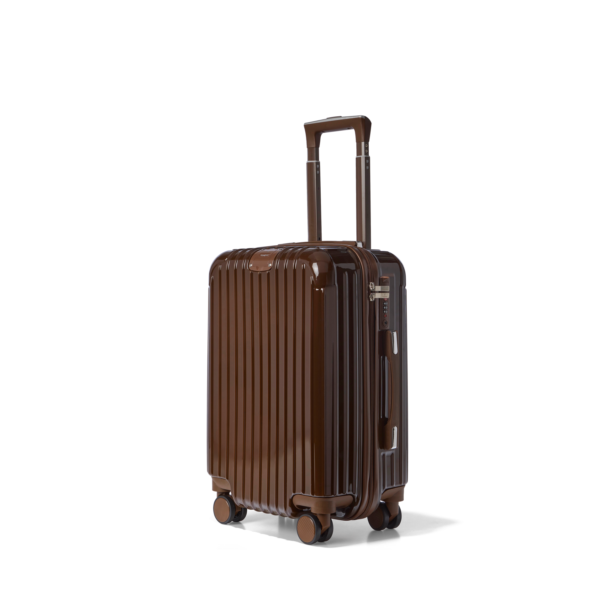 Handbagage koffer Donkerbruin Essentials | Voyagoux 