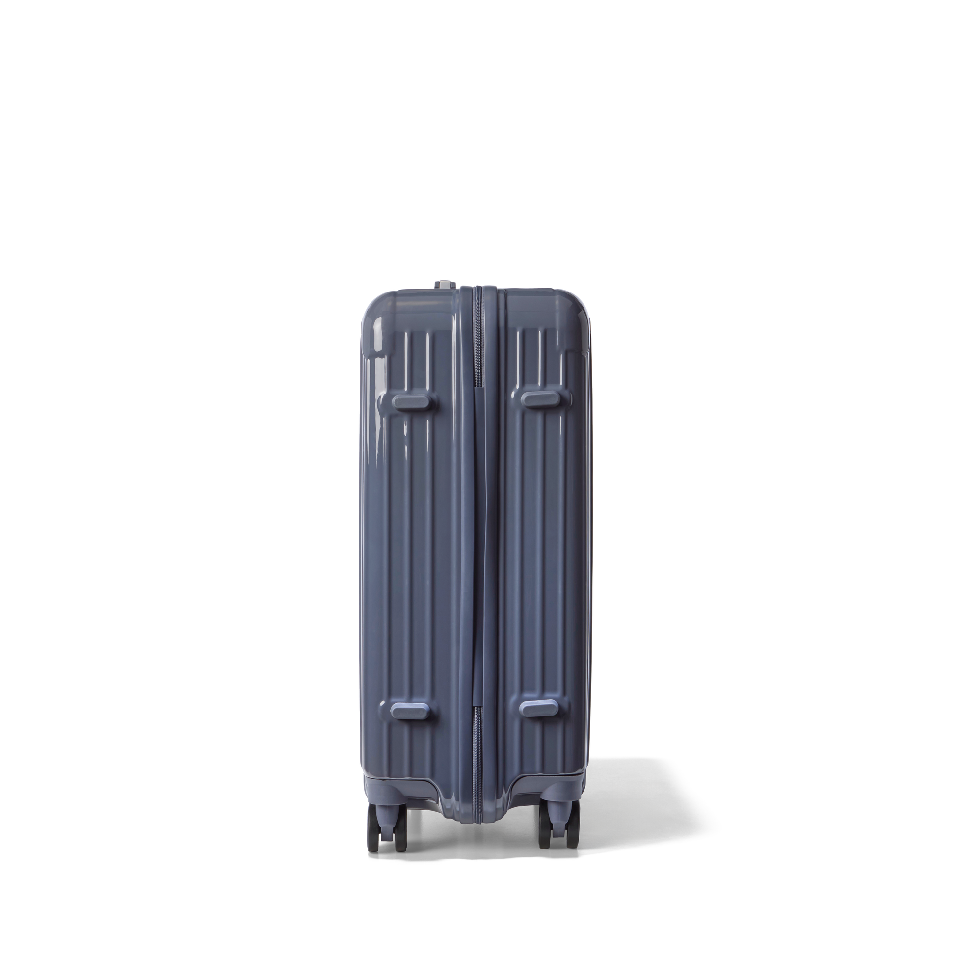 Reiskoffer Nardo Grijs Medium Essentials | Voyagoux zijkant