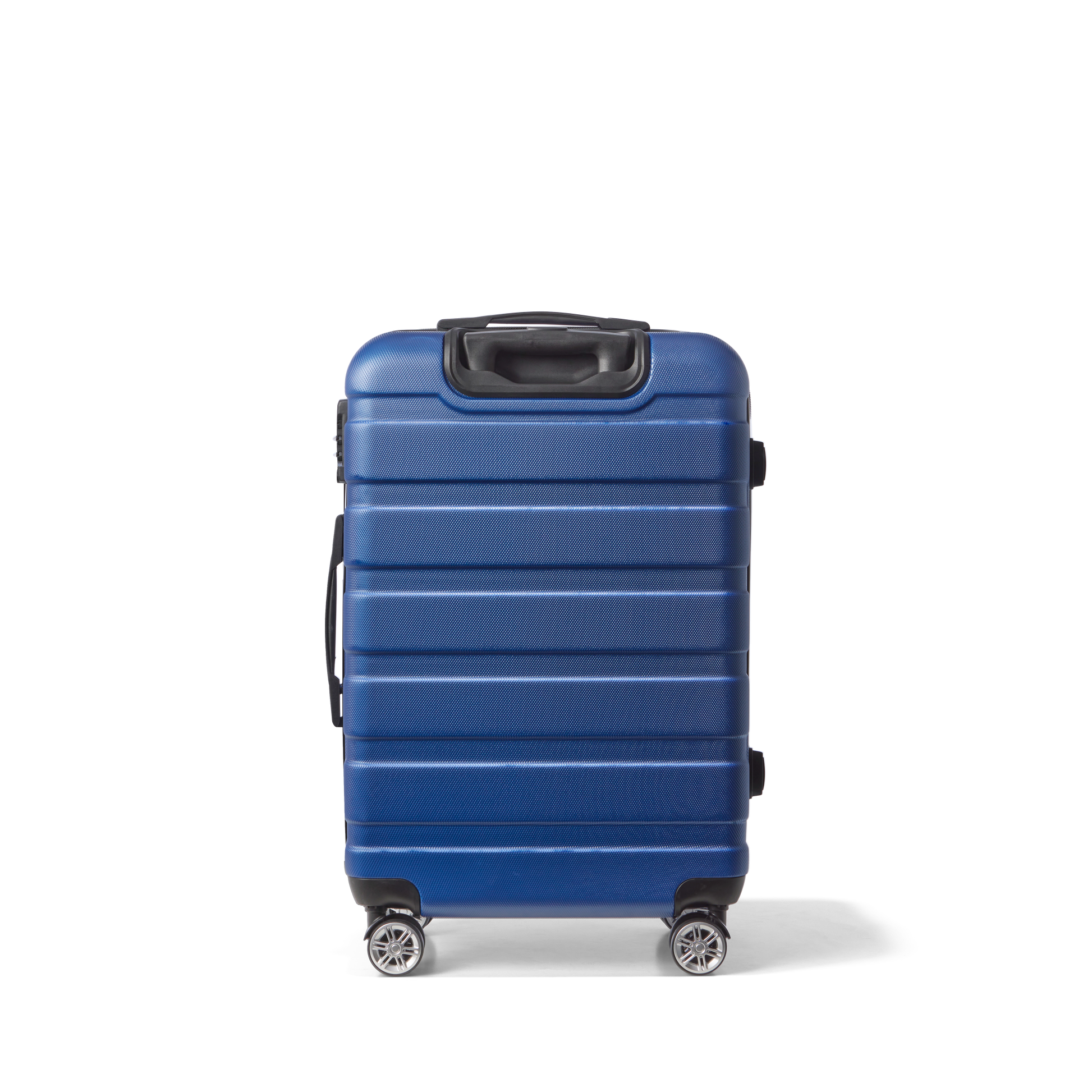 Reiskoffer Blauw Medium Revelation | Voyagoux achterkant