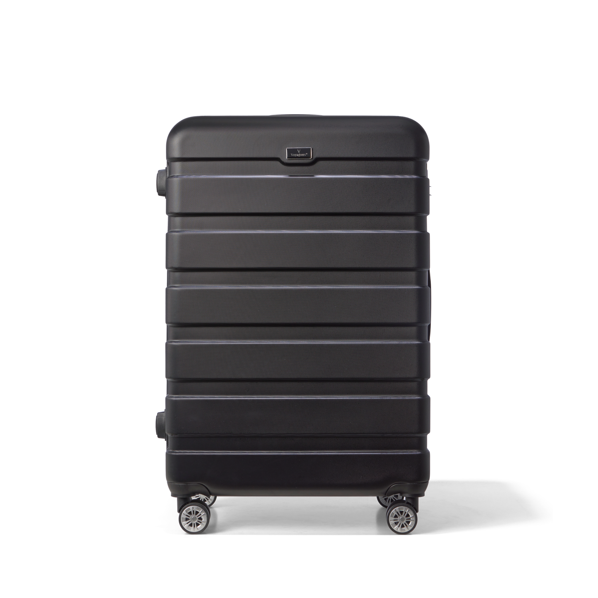 Reiskoffer Zwart Large Revelation | Voyagoux voorkant
