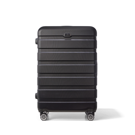 Reiskoffer Zwart Large Revelation | Voyagoux voorkant