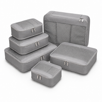 Premium Packing Cubes 6-delig | Grijs