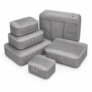 Premium Packing Cubes 6-delig | Grijs